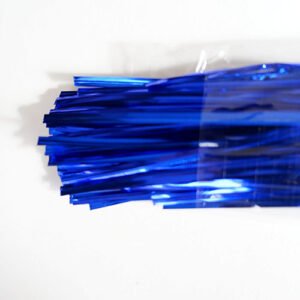 Fecho Flexível Arame Colorido AZUL 0,4x10 com 100 Unidades