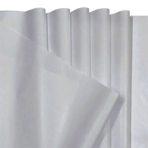 Papel de seda branca 48x60 com 100 unidades
