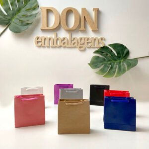 Sacola de Papel Duplex 15x19,5x8 com 10 unidades S2