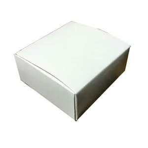 Caixa De Presente Bijou Multiuso Branca 7x7x3 com 20 unidades bj2