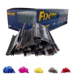 Pino Fixpin Antifurto Tag PRETO com 5000 pinos 40mm Etiqplast