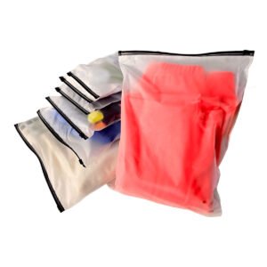 Saco Zip Fosco 30x35 com 50 Unidades Fecho Zipper