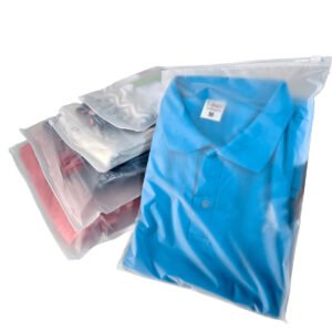 Saco Zip Fosco 25x35 com 50 Unidades Fecho Zipper