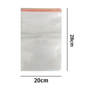 Saco Zip 20x28 com 50 Unidades Fecho Hermético