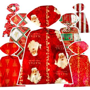 Saco de Presente 25x37 com 50 unidades NATAL